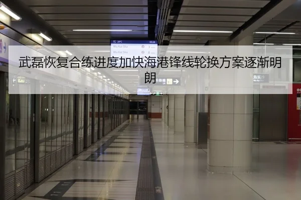 武磊恢复合练进度加快海港锋线轮换方案逐渐明朗